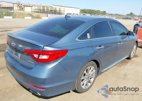 2017 Hyundai Sonata Limited из США, поврежденный, VIN 5NPE34AF3HH587526
